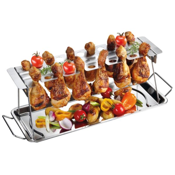 Csirkecomb tartó BBQ