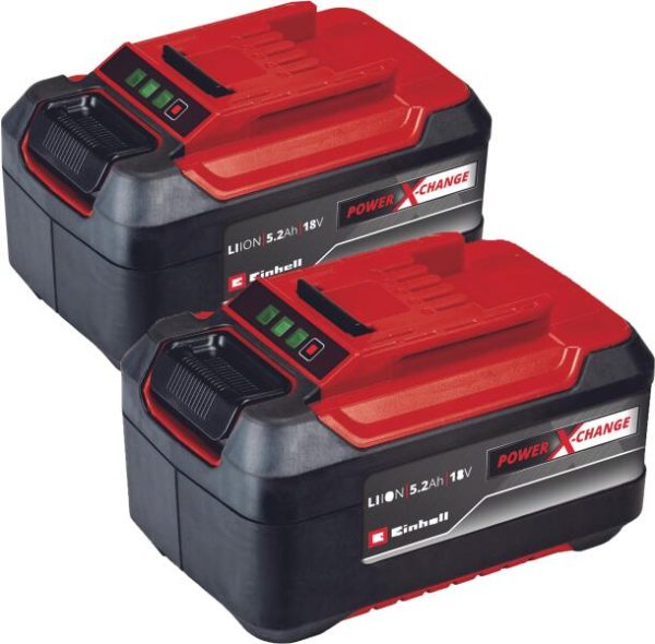 Einhell PXC- Twinpack 2x 18V 5,2 Ah akkumulátor 4511526