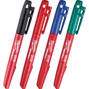 Milwaukee INKZALL™ Jelölő filc színes 4 db 48223106