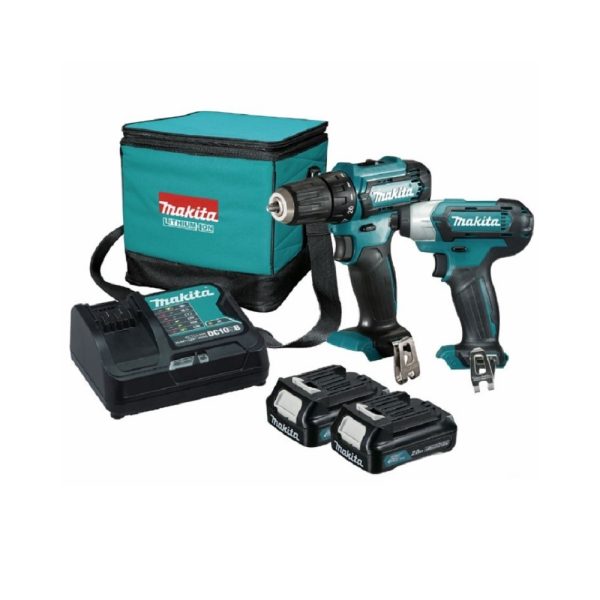 Makita CLX228SA 12Vmax CXT Li-ion gépszett
