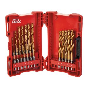 Fémfúró Shockwave HSS-G TiN 19db - készlet (2-10mm)