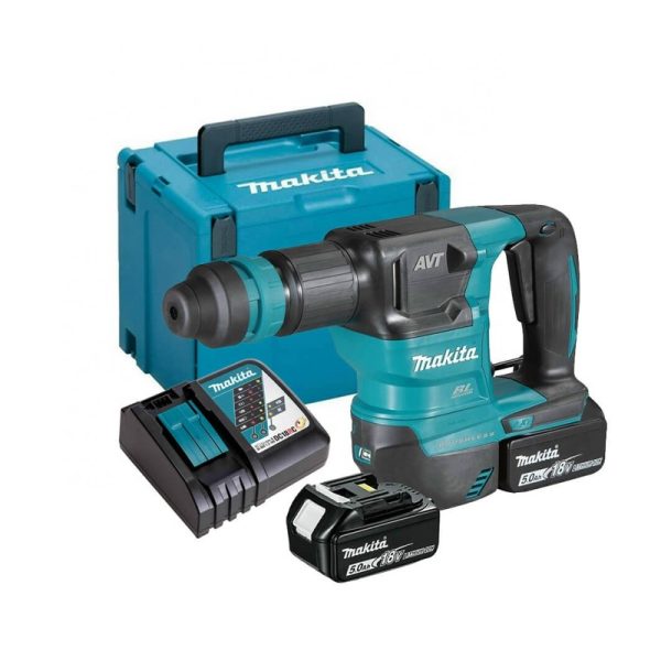 Makita DHK180RTJ 18V LXT Li-ion BL 3,1J SDS-Plus vésőgép 2x5,0Ah