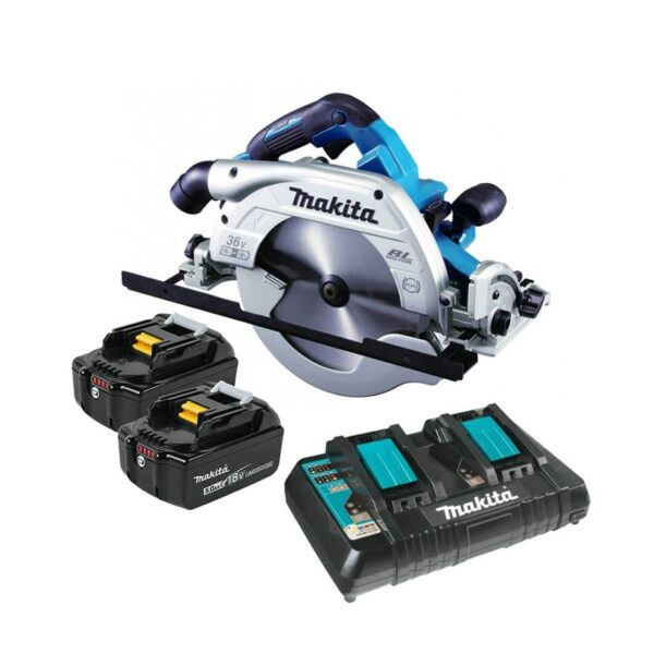 Makita DHS900PT2 2x18V LXT Li-ion BL AWS ADT 235mm körfűrész 2x5,0Ah + DT