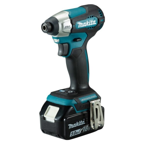 Makita DTD157RTJ 18V LXT Li-ion BL 140Nm ütve-csavarbehajtó 1/4" 2x5,0Ah