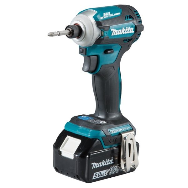Makita DTD171RTJ 18V LXT Li-ion BL 180Nm ütvecsavarbehajtó 1/4" 2x5,0Ah
