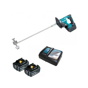 Makita DUT130RTE 18V LXT Li-ion BL 165mm 2 seb keverőgép 2x5,0Ah