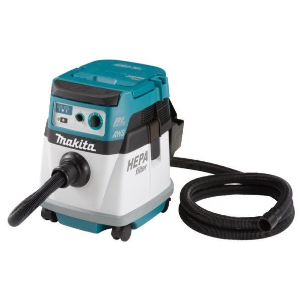 Makita DVC154LZ 90W HEPA száraz porszívó 15L