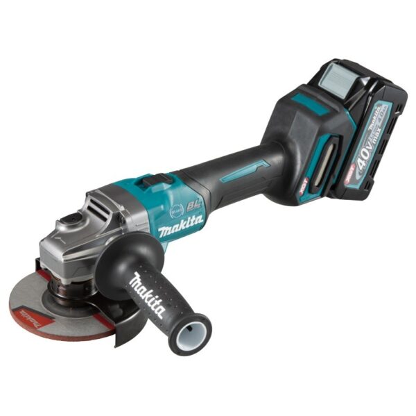 Makita GA005GM201 40Vmax XGT Li-ion BL 125mm sarokcsiszoló + FÉ2x4,0Ah