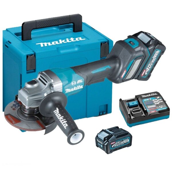 Makita GA029GM201 40Vmax XGT Li-ion BL AWS 125mm sarokcsiszoló + FÉ2x4,0Ah