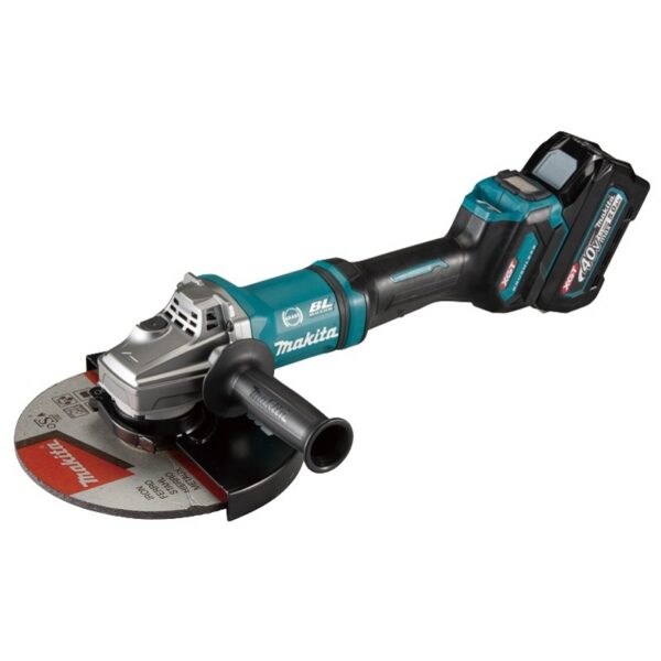 Makita GA038GT201 40Vmax XGT Li-ion BL 230mm sarokcsiszoló 2x5,0Ah