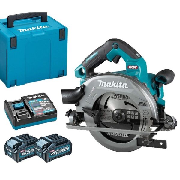 Makita HS004GM201 40Vmax XGT Li-ion BL 190mm körfűrész 2x4,0Ah