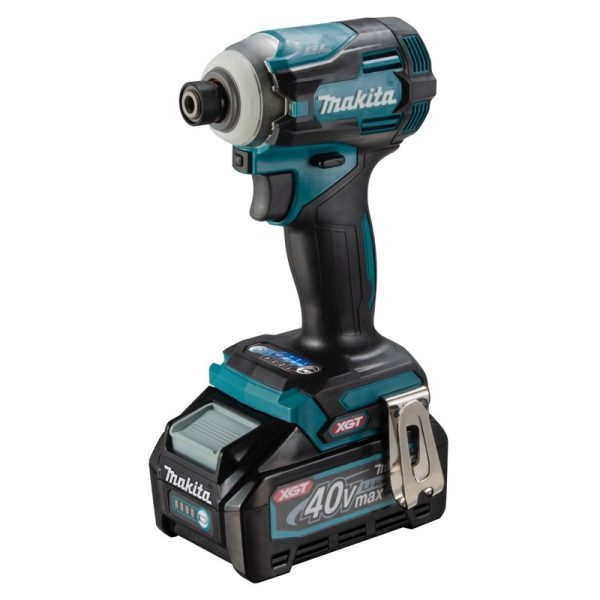 Makita TD001GM201 40Vmax XGT Li-ion BL 220Nm ütvecsavarbehajtó 1/4" 2x4,0Ah