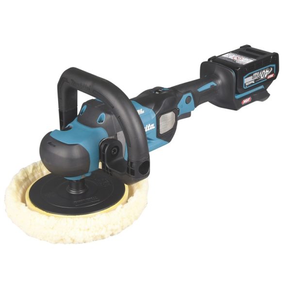 Makita PV001GM101 40Vmax XGT Li-ion BL 180mm 940W polírozógép 1x4,0Ah
