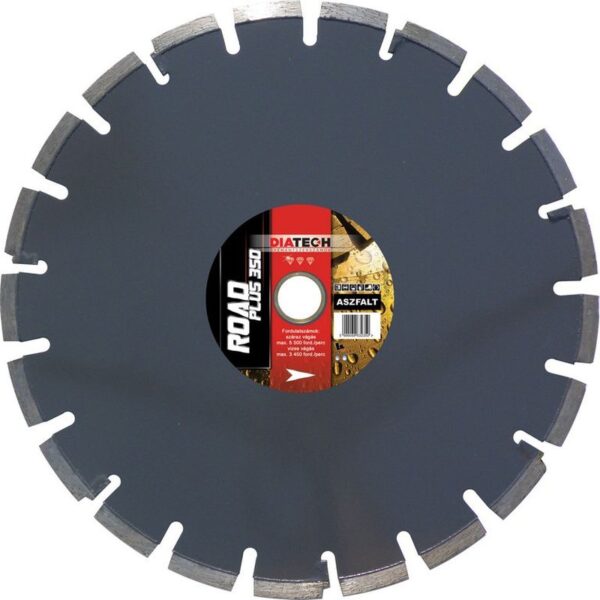 Gyémánttárcsa Road Standard Beton 350mm RDB350PL