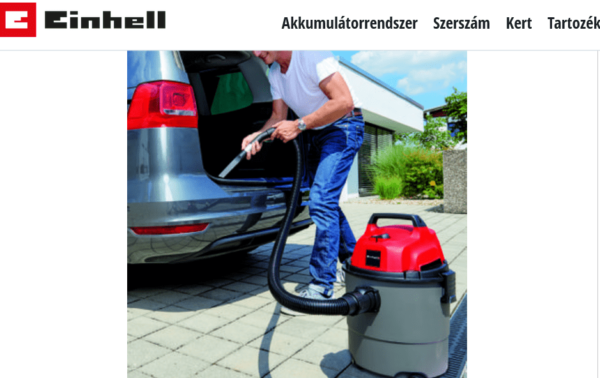 Einhell Nedves-száraz porszívó TC-VC 1815 2340290 - Image 3