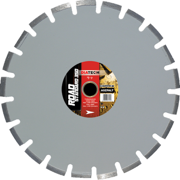 DIATECH Road Standard aszfalt vágótárcsa 350x3,2x10x30/25,4 mm