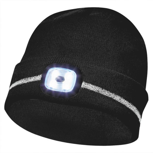 Sapka LED világítással FEKETE