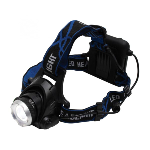 LED-es fém fejlámpa ZOOM 800 lumen