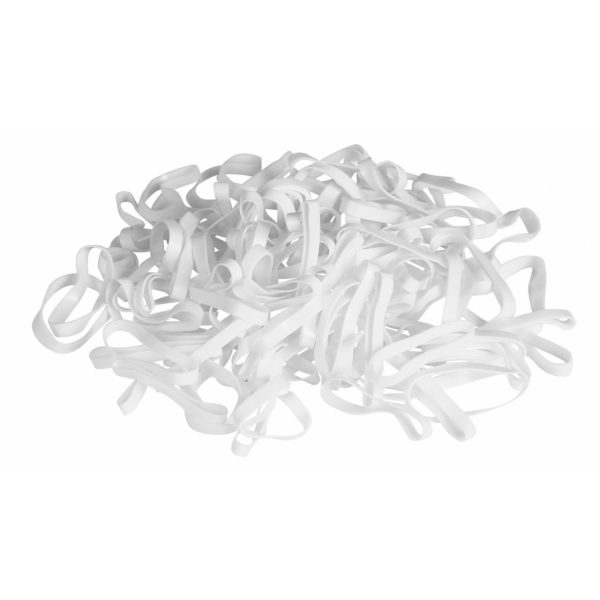Sörénygumi fehér, szilikon 500 db 321479