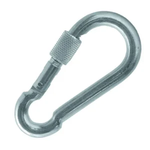 Tűzoltó karabiner csavarbiztosítással
