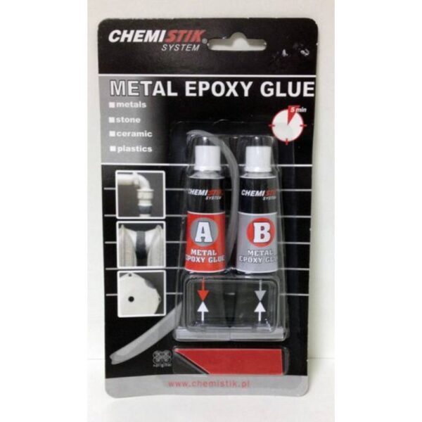 Chemistik ragasztó metal epoxy 2x20gr