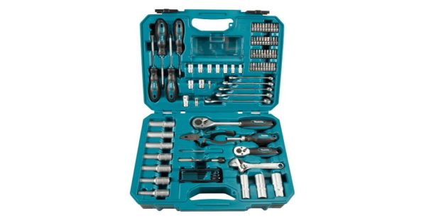 Makita 87db-os szerszámkészlet kofferben E-08458