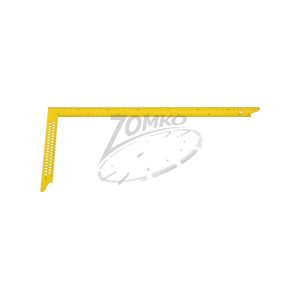 TOVARNA Kovine ácsderékszög jelölőlyukkal 800mm