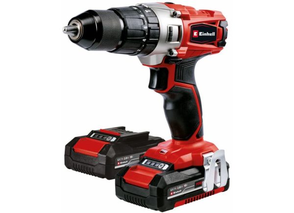 Einhell TE-CD 18/2 Li-i +64 akkus ütvefúró-csavarozó szett, 18V, 2x2.0Ah akkuval és töltővel 4514221