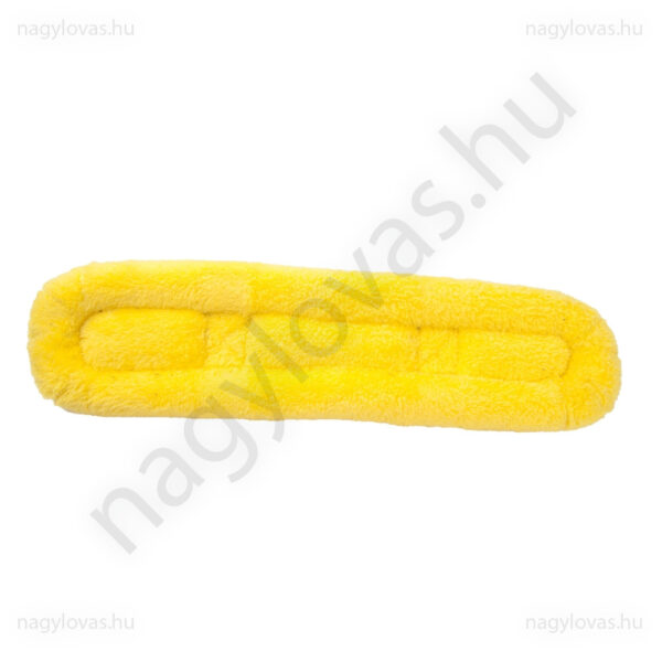 Kápaalátét szőrmés sárga Mérete: 17cm x 60cm (kb.) - Image 2