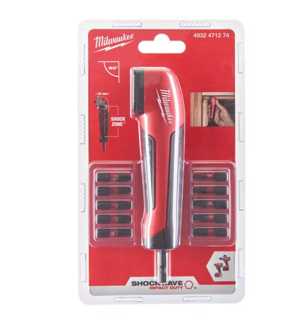 Milwaukee SHOCKWAVE™ sarokcsavarozó adapter 4932471274 - Image 2