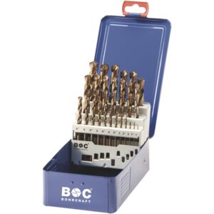 Fémfúró készlet HSS-CO 25részes 1.0-13.0 mm  030405-0036