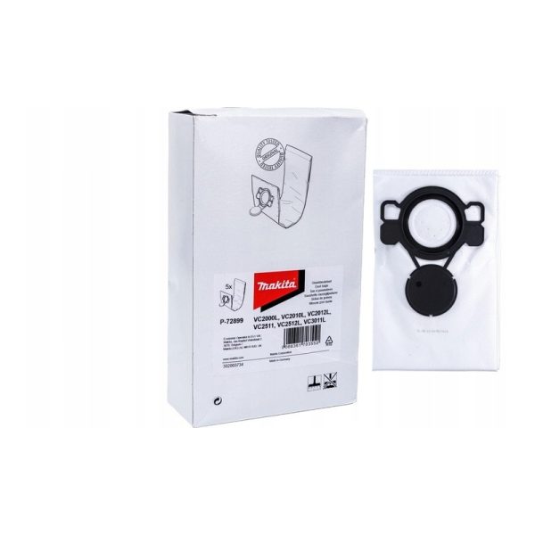 Makita porzsák VC2010L 5db  P-72899