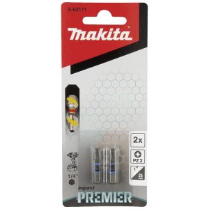Makita torziós csavarbehajtó bit PZ2 25mm  E-03171