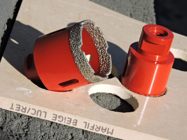DIATECH Piros gyémántfúró ∅60 mm M14 sarokcsiszolóhoz PGYCSF60