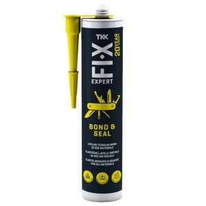 TKK FIX Expert Bond & Seal szerelő ragasztó fehér 290ml