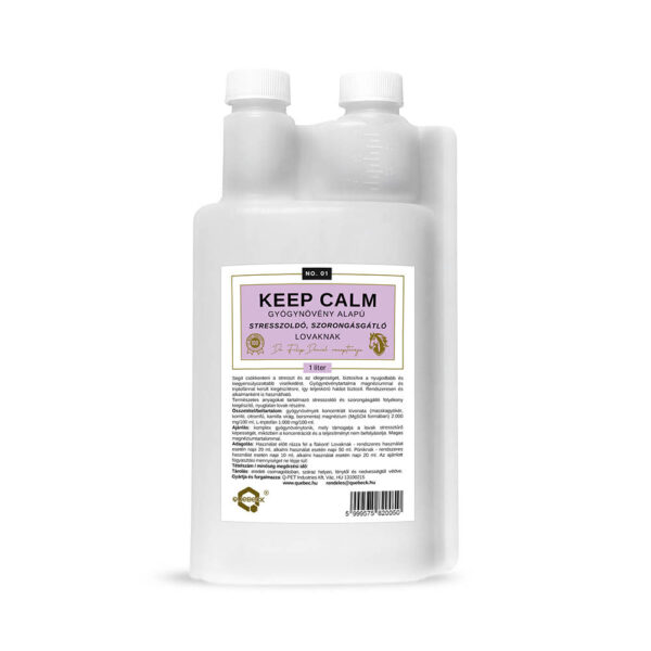 KEEP CALM nyugtató gyógynövénytonik 1000ml