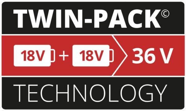 Einhell 2 db x 2,5 Ah Power X-Change Twinpack akkumulátor 4511518 - Image 2