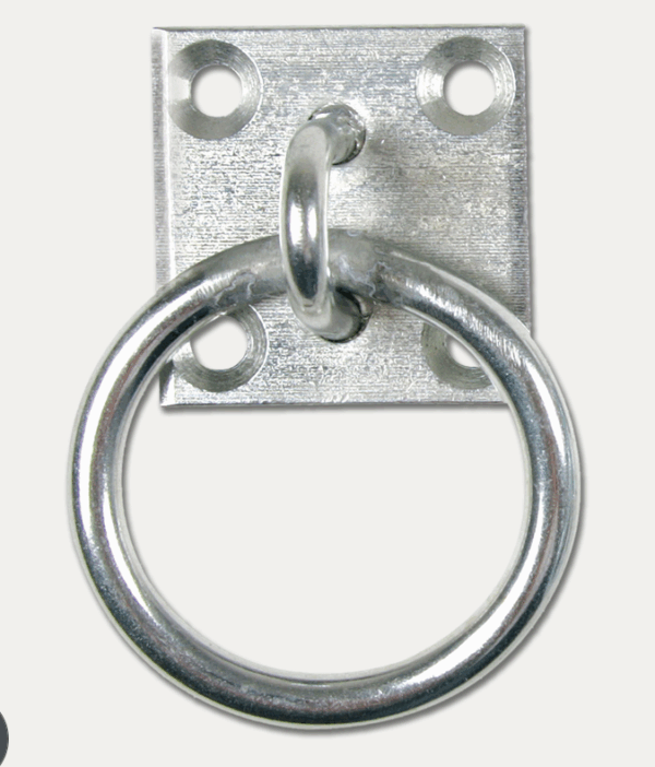 Falracsavarozható gyűrű 5cm*5cm, ring:Ø 6,5cm 197800