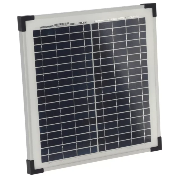Napelem/szolármodul 15 wattn l Duo Power X és Savanne villanypásztor készülékekhez - töltésvezérlővel 375151