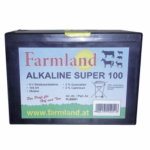 Villanypásztor akku Alkaline Super 100 9V 1204750