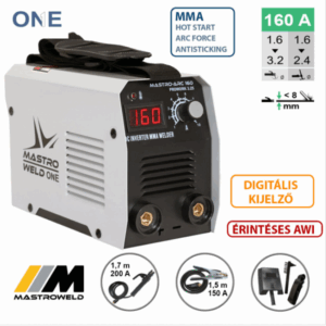 MASTRO ARC-160 hegesztő inverter (MMA) 001160F
