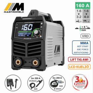 Mastro  NO STOP 3,25 LCD hegesztő inverter (MMA) 001160LCD
