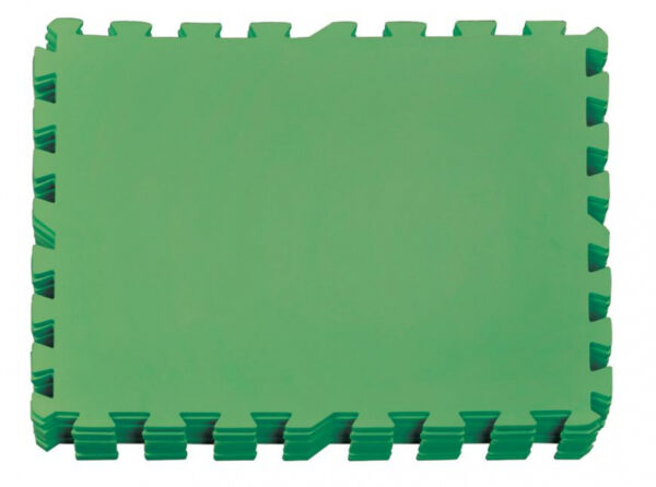 Medencealátét zöld 500x500x4 mm 9db/cs