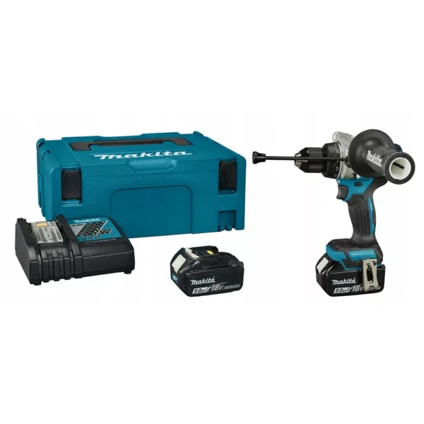 Makita akkus ütvefúró-csavarozó DHP492RTJ 18V LXT Li-Ion, 2x 5,0Ah akku,töltő, MACPAC 2 - Image 2