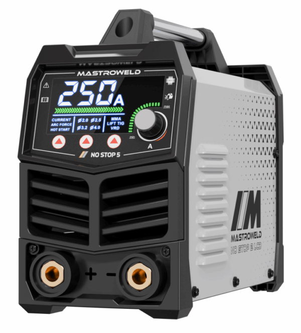 Hegesztő inverter 250A NO STOP 5 LCD (MMA) /001250LCD/
