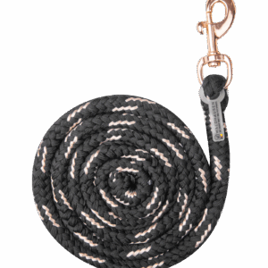 Waldhausen fekete-rózsaszín kötözőkötél, karabinerrel Waldhausen /5050101/