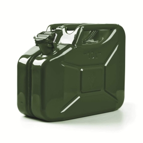 Üzemanyag kanna 10 Liter, petrolzöld acéllemez