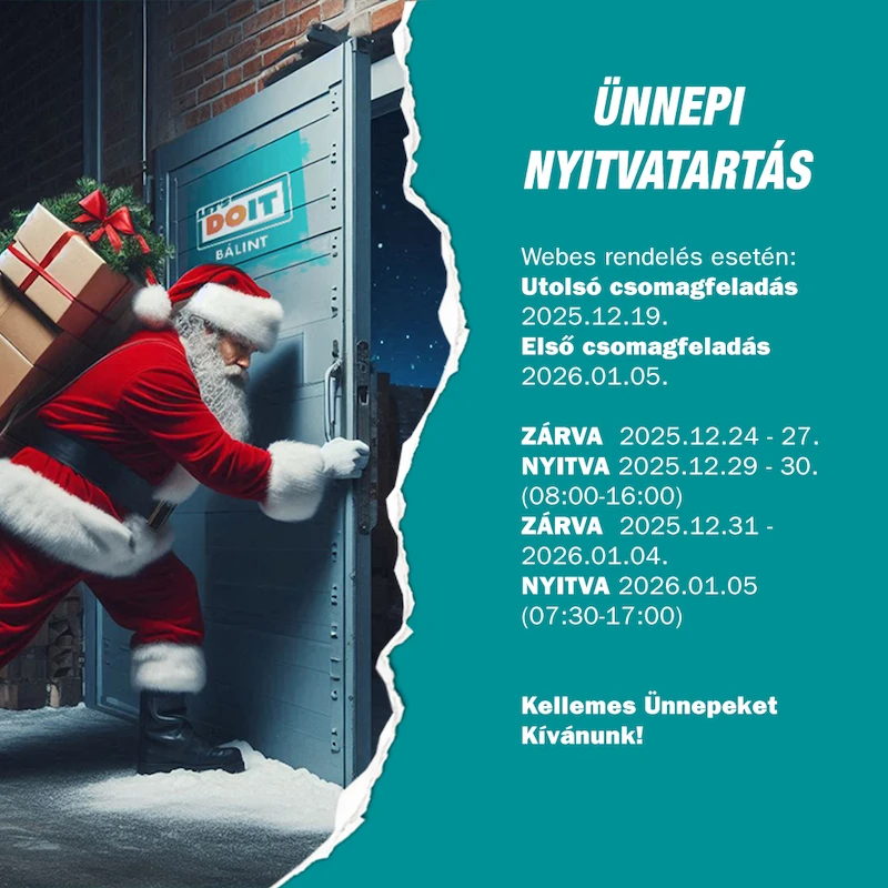Ünnepi nyitvatartás