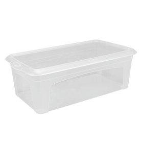 Halmozható dob. tetővel 5l átlátszó 33,5x19x11cm M (1304997)