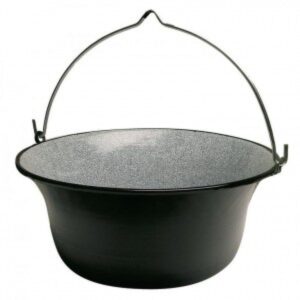 Bogrács zománcozott gulyás